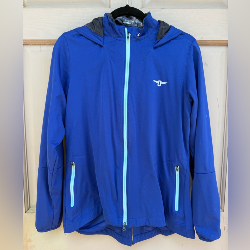 Punahou Nike Blue Hooded Sports Jacket
